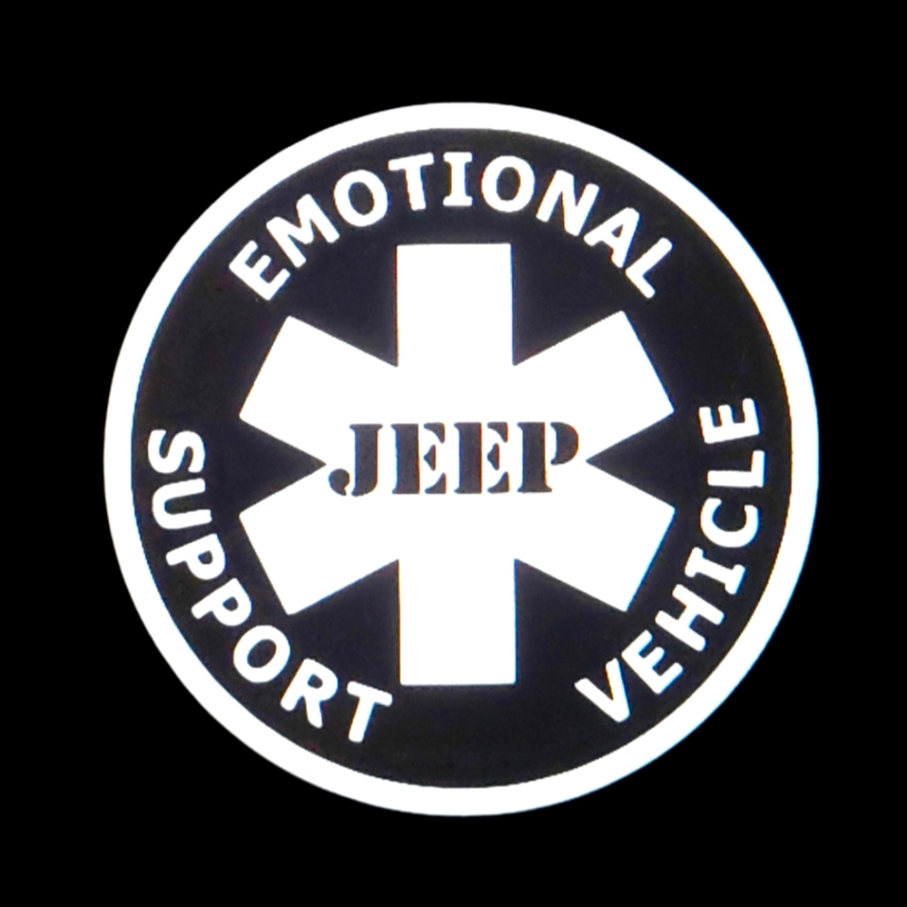 Emotional Support Vehicle Decal